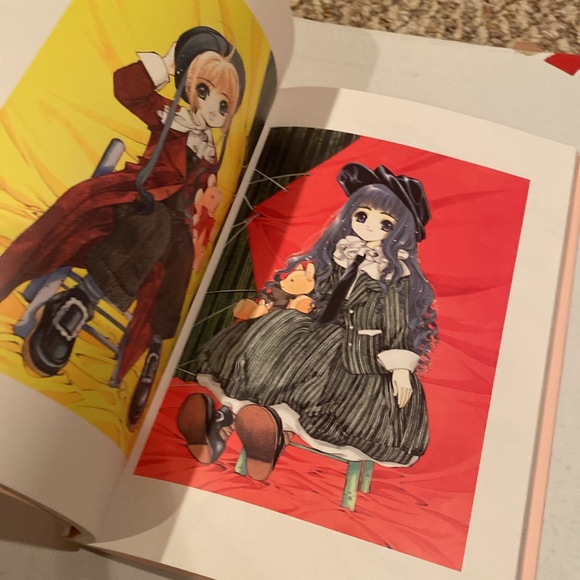 Cardcaptor Sakura Illustrations Collection oversized stiff paperback - Picture 4 of 6